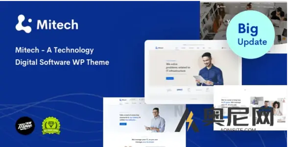 Mitech v2.2.0 – 技术IT解决方案和服务WordPress主题 Mitech v2.2.0 – 技术IT解决方案和服务WordPress主题