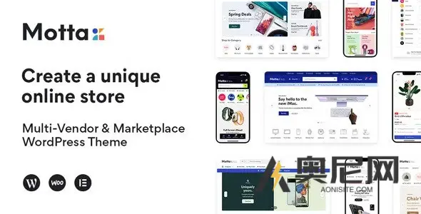 Motta v1.4.8 – 多供应商和市场 WordPress 主题