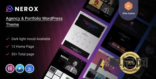 Nerox v1.0.8 – 代理和投资组合WordPress主题