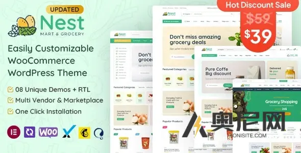 Nest v1.8.2 – 杂货店 WooCommerce WordPress 主题