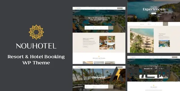 NouHotel v1.1.0 – 度假村和酒店预订WordPress主题
