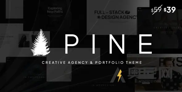 Pine v1.1 - 创意机构和投资组合WordPress主题