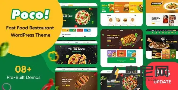 Poco v2.2.3 – 快餐店 WordPress 主题