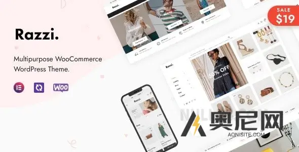 Razzi v2.2.9 – 多用途 WooCommerce WordPress 主题