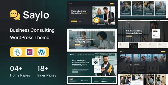Saylo v1.0 – 金融与咨询WordPress主题