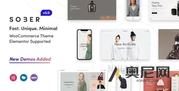 清醒 v3.5.4 – WooCommerce WordPress 主题