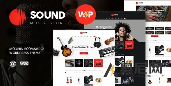 Sound v1.6.9 – 乐器在线商店 WordPress 主题 Sound v1.6.9 – 乐器在线商店 WordPress 主题