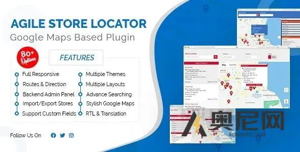 商店定位器 v4.11.10 – (Google 地图) 适用于 WordPress