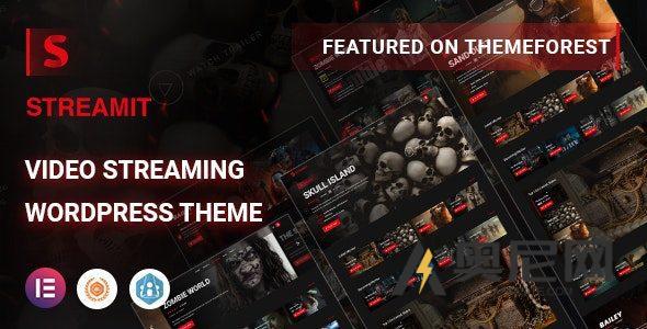 Streamit v4.0.2 – 视频流 WordPress 主题 + RTL Streamit v4.0.2 – 视频流 WordPress 主题 + RTL
