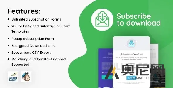 订阅下载 v2.0.8 – WordPress 的高级订阅插件