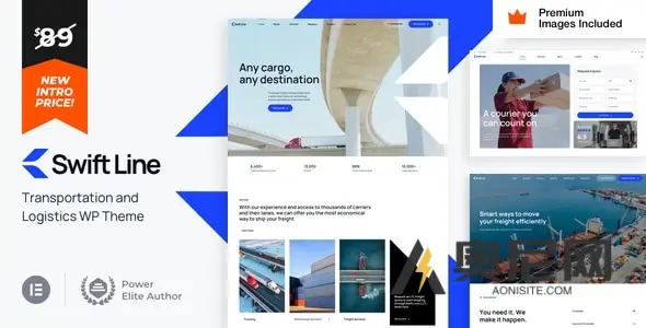 SwiftLine v2.5 – 运输物流 WordPress 主题