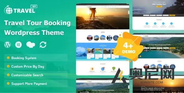 Travel v2.1.3 – 旅游预订 WordPress 主题