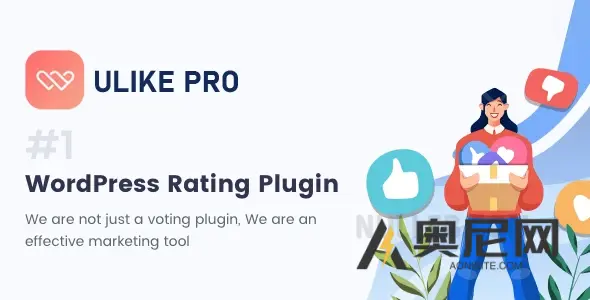 WP ULike Pro v1.9.3 – WordPress 评级插件