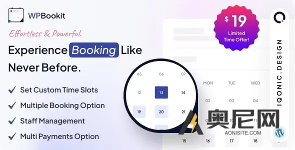 WPBookit v1.6.14 – 预约 WordPress 插件 WPBookit v1.6.14 – 预约 WordPress 插件