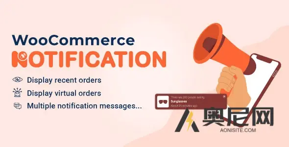 WooCommerce 通知 v1.6.5 – 促进您的销售 – 实时提要销售 – 最近的销售弹出窗口 – 追加销售 WooCommerce 通知 v1.6.5 – 促进您的销售 – 实时提要销售 – 最近的销售弹出窗口 – 追加销售