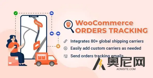 WooCommerce 订单跟踪 v1.1.16 – 短信 – PayPal 跟踪自动驾驶仪