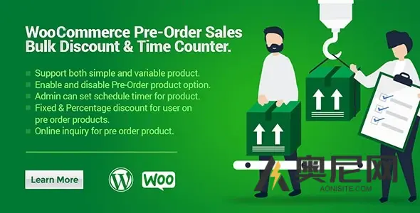WooCommerce预购销售、批量折扣和时间计数器v2.1.11