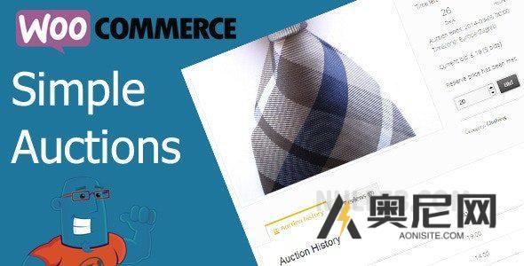 WooCommerce 简单拍卖 v3.0.5 – WordPress 拍卖
