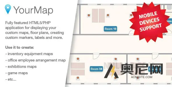 YourMap v1.12.2 – 带有后端面板的可自定义地图