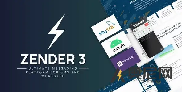 Zender v3.9.3 – AI驱动的WhatsApp和SMS消息SaaS for Automation， Chatbots和Marketing