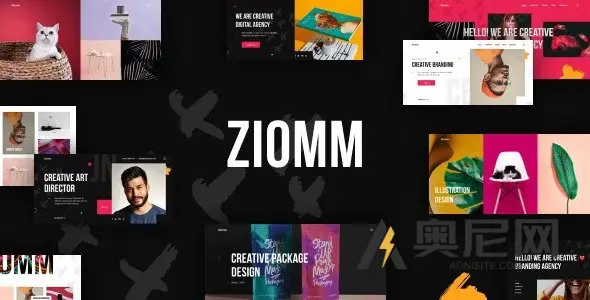 Ziomm v1.0.5 - 创意机构和投资组合WordPress主题 Ziomm v1.0.5 - 创意机构和投资组合WordPress主题