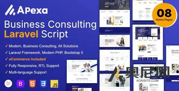 Apexa v1.4.0 – 多用途业务咨询 Laravel 脚本 Apexa v1.4.0 – 多用途业务咨询 Laravel 脚本