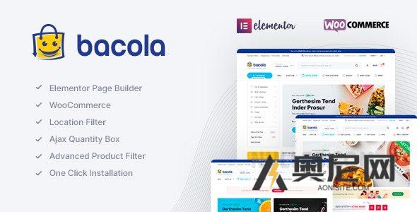 Bacola v1.5.1.3 – 杂货店和食品电子商务主题