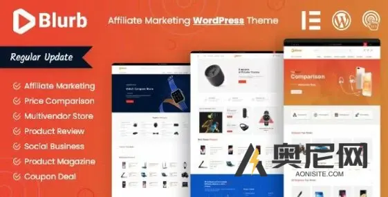 Blurb v2.1.4 – 联盟营销 WordPress 主题