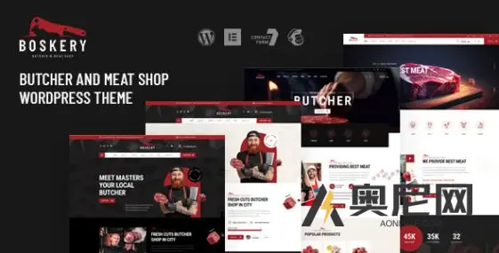 Boskery v1.0.1 – 肉店和肉店WordPress主题