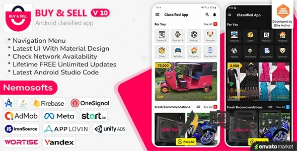 购买和出售 Android 分类应用程序 v10.3 购买和出售 Android 分类应用程序 v10.3