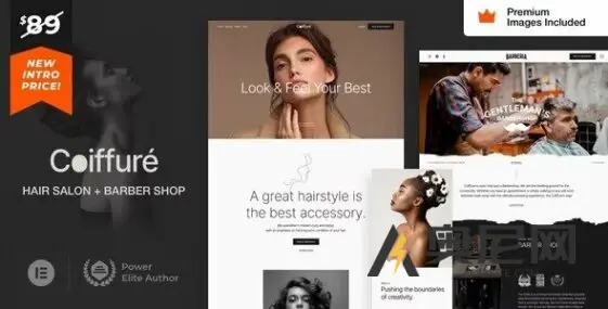 Coiffure v6.7 - 美发沙龙和理发师WordPress主题