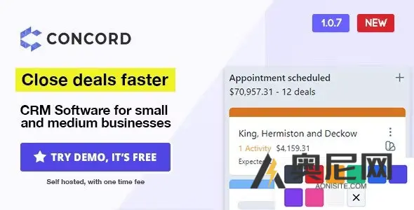 Concord v1.6.0 – 交易管理 CRM