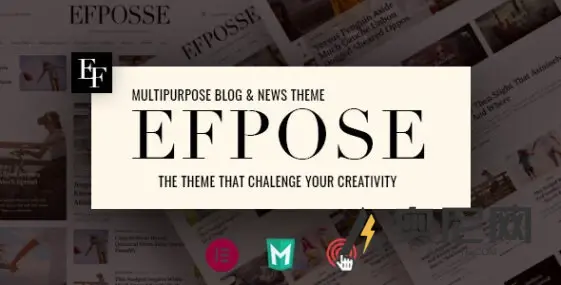 Efpose v2.1.7 – 多用途博客和报纸主题