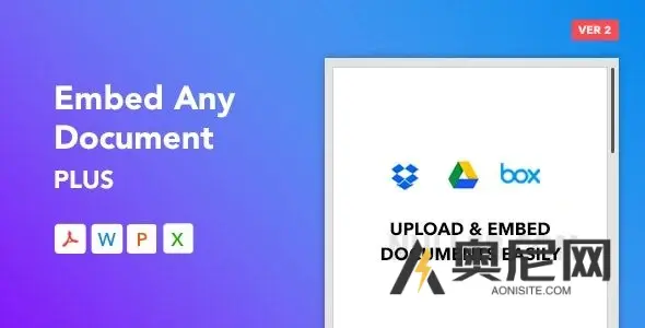 嵌入任何文档 Plus v2.8.5 – WordPress 插件 嵌入任何文档 Plus v2.8.5 – WordPress 插件