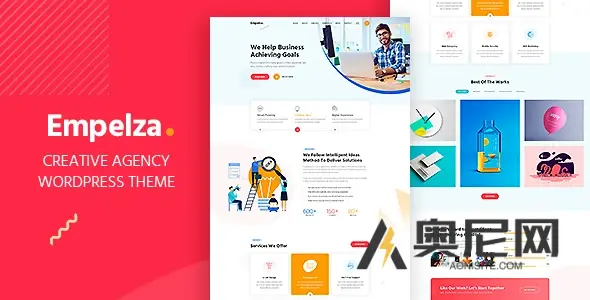 Empelza v1.4.2 – 创意机构 WordPress 主题 Empelza v1.4.2 – 创意机构 WordPress 主题