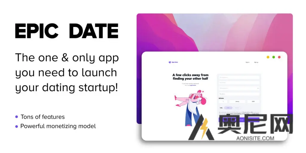 Epic Date v2.1 – 社交 PHP 约会平台 Epic Date v2.1 – 社交 PHP 约会平台