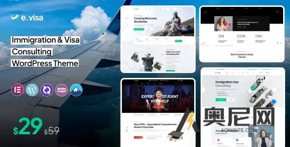 Evisa v1.0.2 – 移民和签证咨询 WordPress 主题