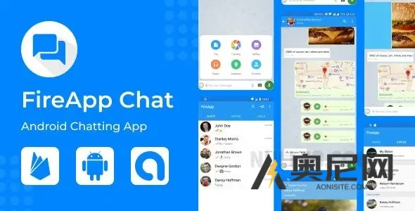 FireApp Chat v2.2.3 – 带有群组的 Android 聊天应用程序