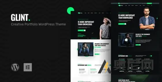 Glint v5.3.0 – 个人作品集 WordPress 主题