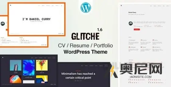 Glitche v3.4.2 – CV/Resume 主题 Glitche v3.4.2 – CV/Resume 主题