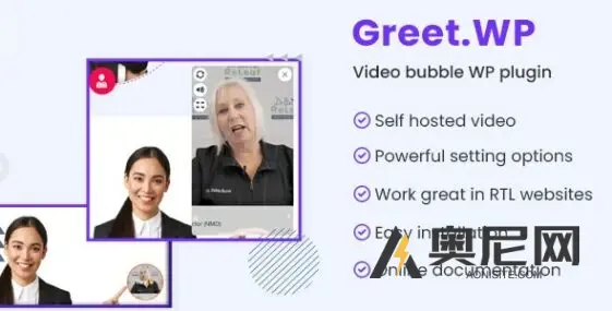 Greet.wp v2.2.9 – 视频气泡 WordPress 插件
