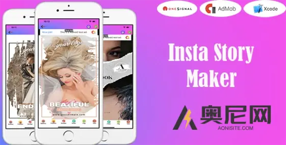 Insta Story Maker(支持 iOS 版本 17 和 Swift 5)