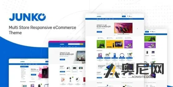 Junko v1.1.4 – WooCommerce WordPress 的技术主题