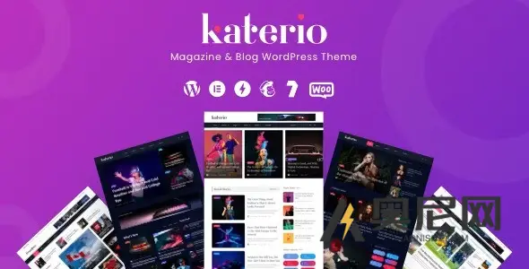 Katerio v1.5.1 - 杂志和博客WordPress主题