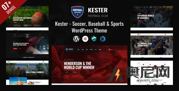 凯斯特v1.2.1 - 足球俱乐部和体育新闻WordPress主题 凯斯特v1.2.1 - 足球俱乐部和体育新闻WordPress主题