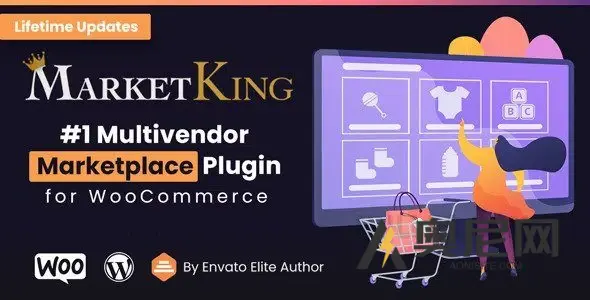 MarketKing v2.0.50 – WooCommerce 的终极多供应商市场插件