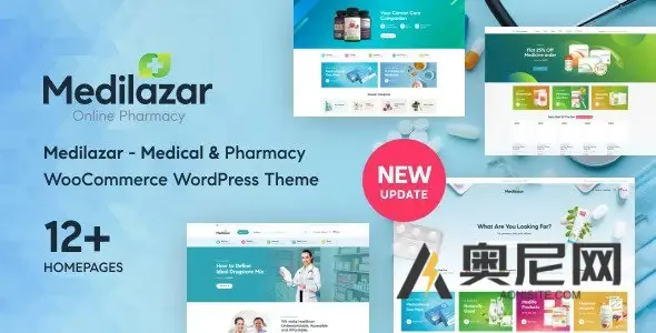 Medilazar v1.2.9 – 药房医疗 WooCommerce WordPress 主题