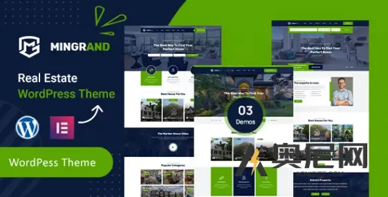 Mingrand v1.0.2 – 房地产 WordPress 主题