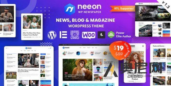 Neeon v3.1.0 – WordPress 新闻杂志主题