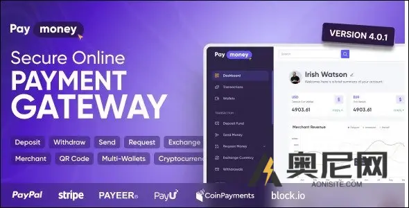 PayMoney v4.3.2 – 安全在线支付网关